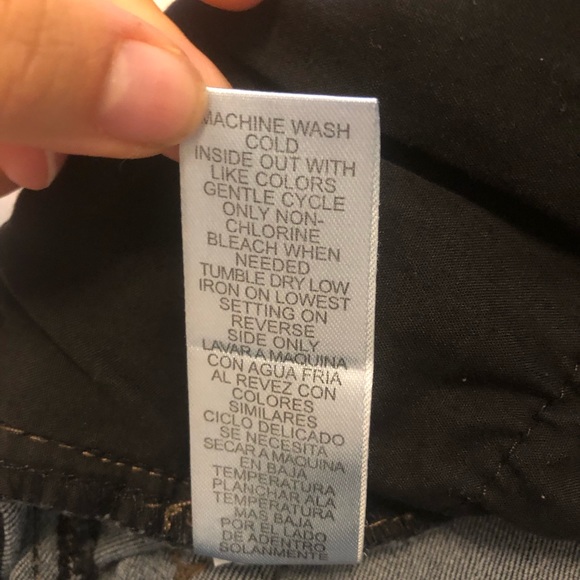 Wit & Wisdom Dark Wash Ankle Jeans Jegging Stretch Womens 8 - Picture 9 of 9